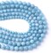 10MM 38PCS Blue Aquamarine Jade Loose Beads for Jewelry Making DIY Bracelet